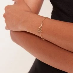 Kiki McDonough Ltd Bracelets & Bangles Memories Diamond Giraffe Bracelet In Yellow Gold