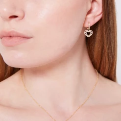 Kiki McDonough Ltd Lovestruck Diamond Double Outline Detachable Earrings In 18ct White Gold