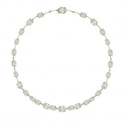 Kiki McDonough Ltd Signatures Green Amethyst And Diamond Necklace In Yellow Gold