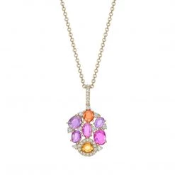 Kiki McDonough Ltd Stardust Pendant In 18ct Yellow Gold Kiki Archive