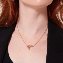 Kiki McDonough Ltd Stardust Necklace In 18ct Yellow Gold